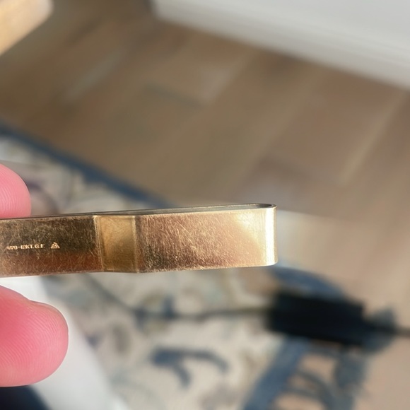 Vintage 12k Gold filled Masonic Money Clip - Picture 4 of 6